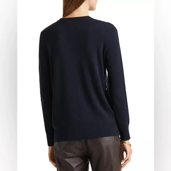 Lauren Ralph Lauren Chain Print Crewneck Sweater - Picture 6 of 7